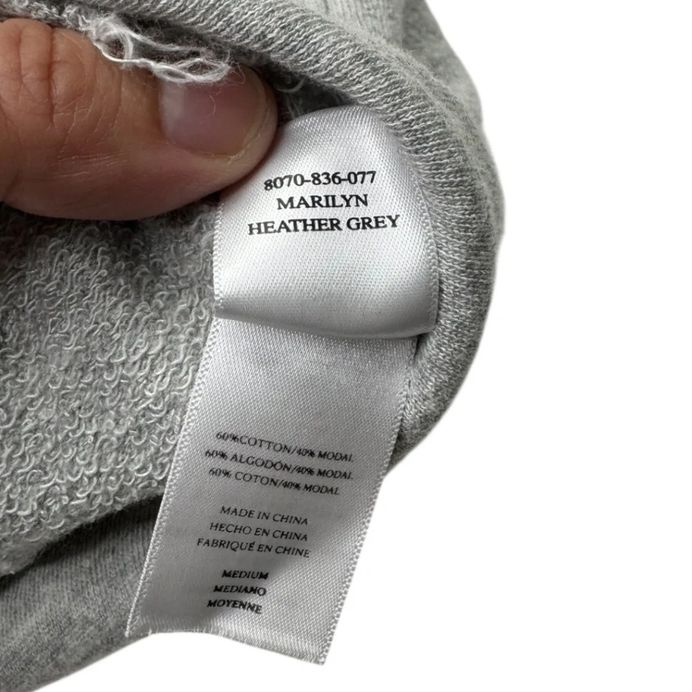 Rails Marilyn Heather Grey Pullover Sweatshirt